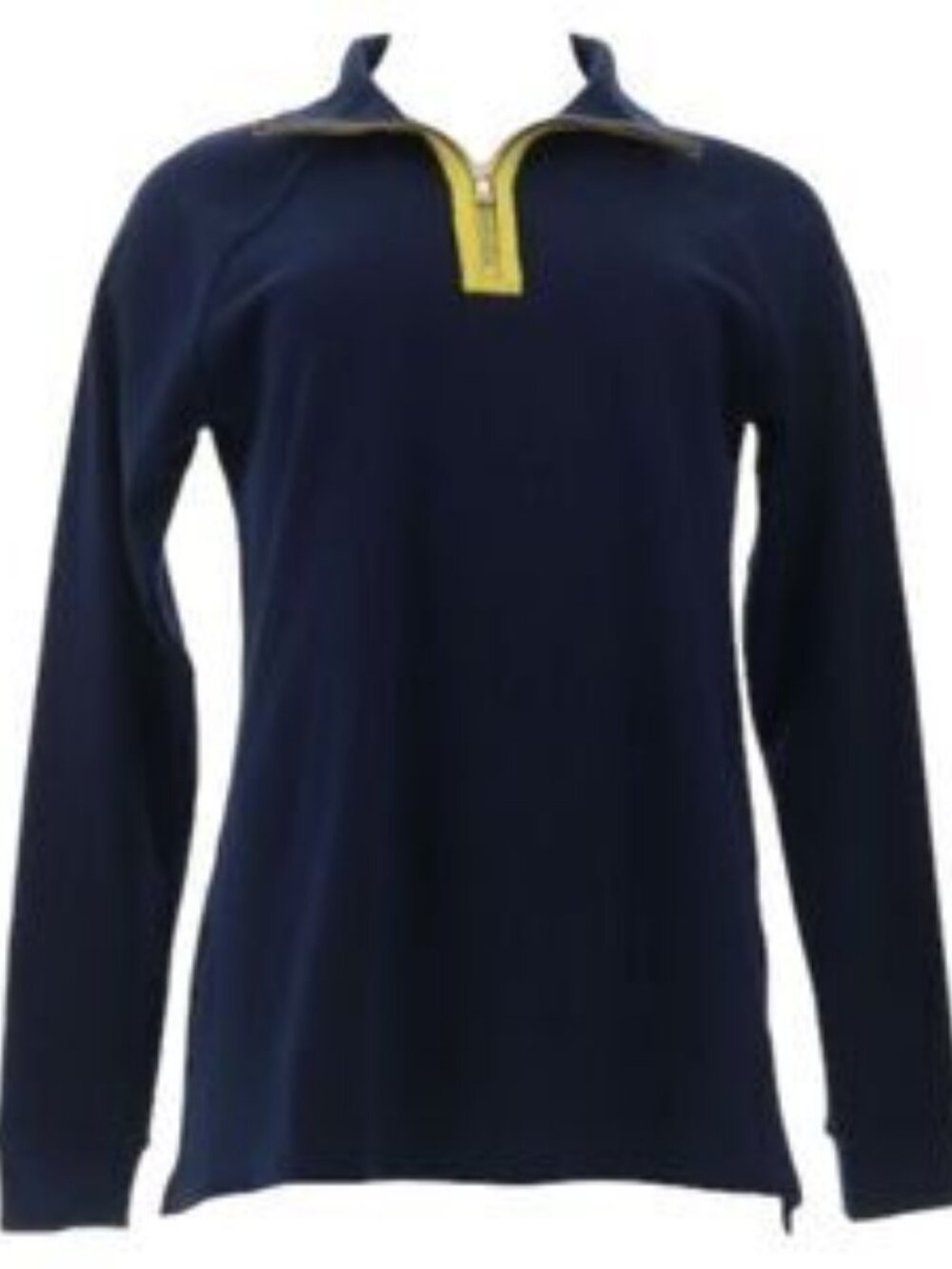 Susan Graver Weekend Heather Washed French Terry Tunic - Picture 3 of 6